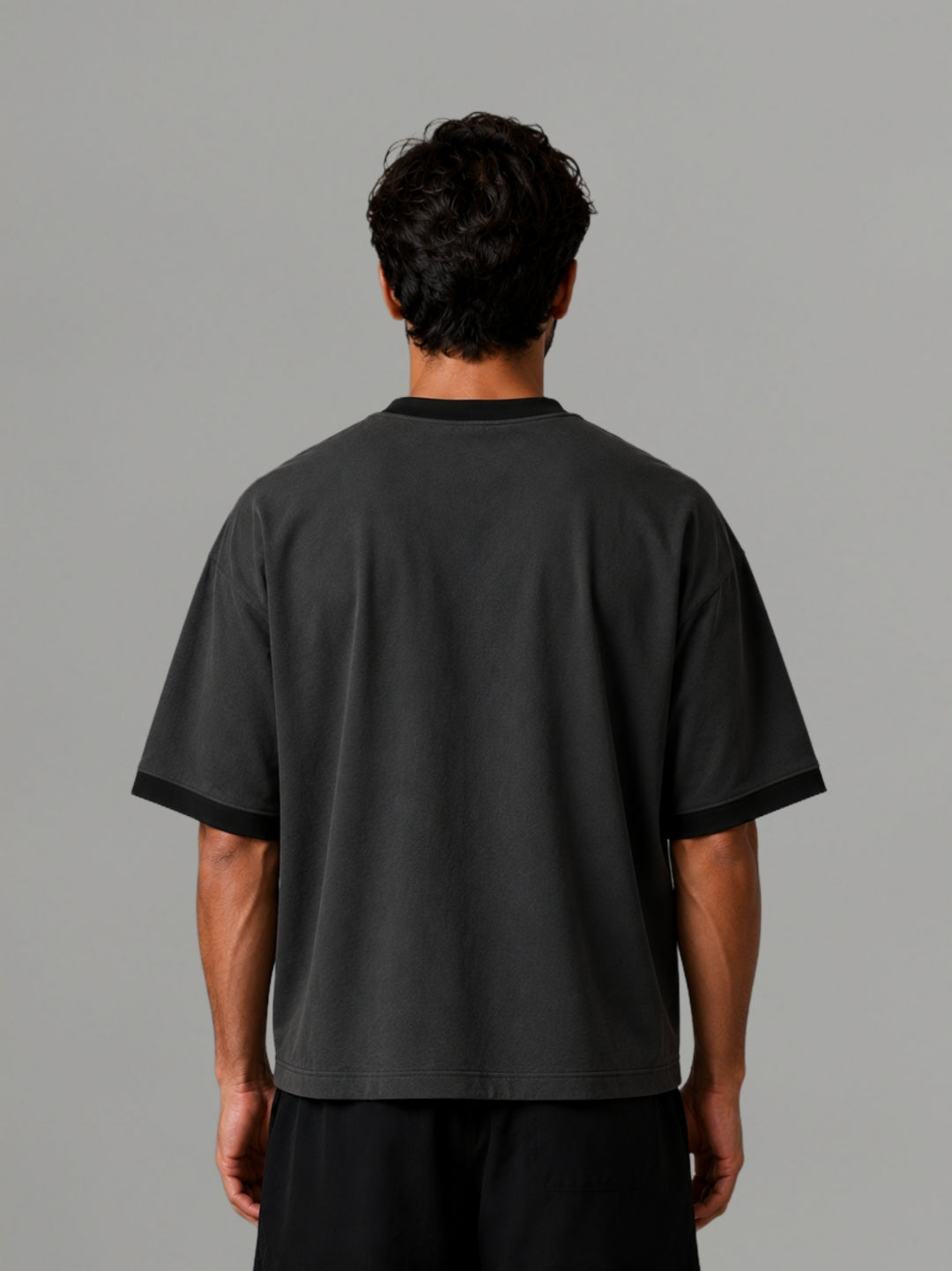 DarkGrey Ringer Box Fit