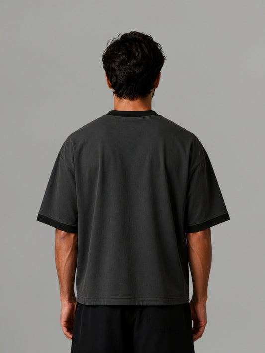 DarkGrey Ringer Box Fit