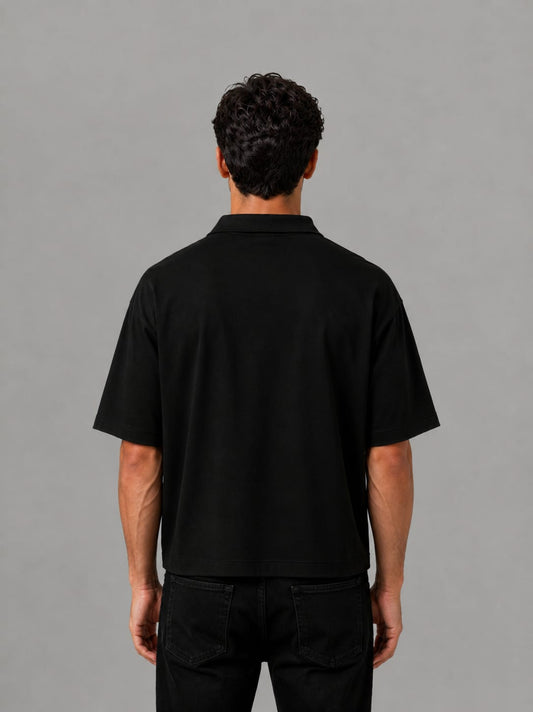 Black Polo Box Fit