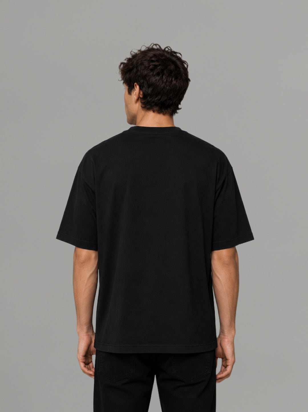 Black over Size T-Shirt