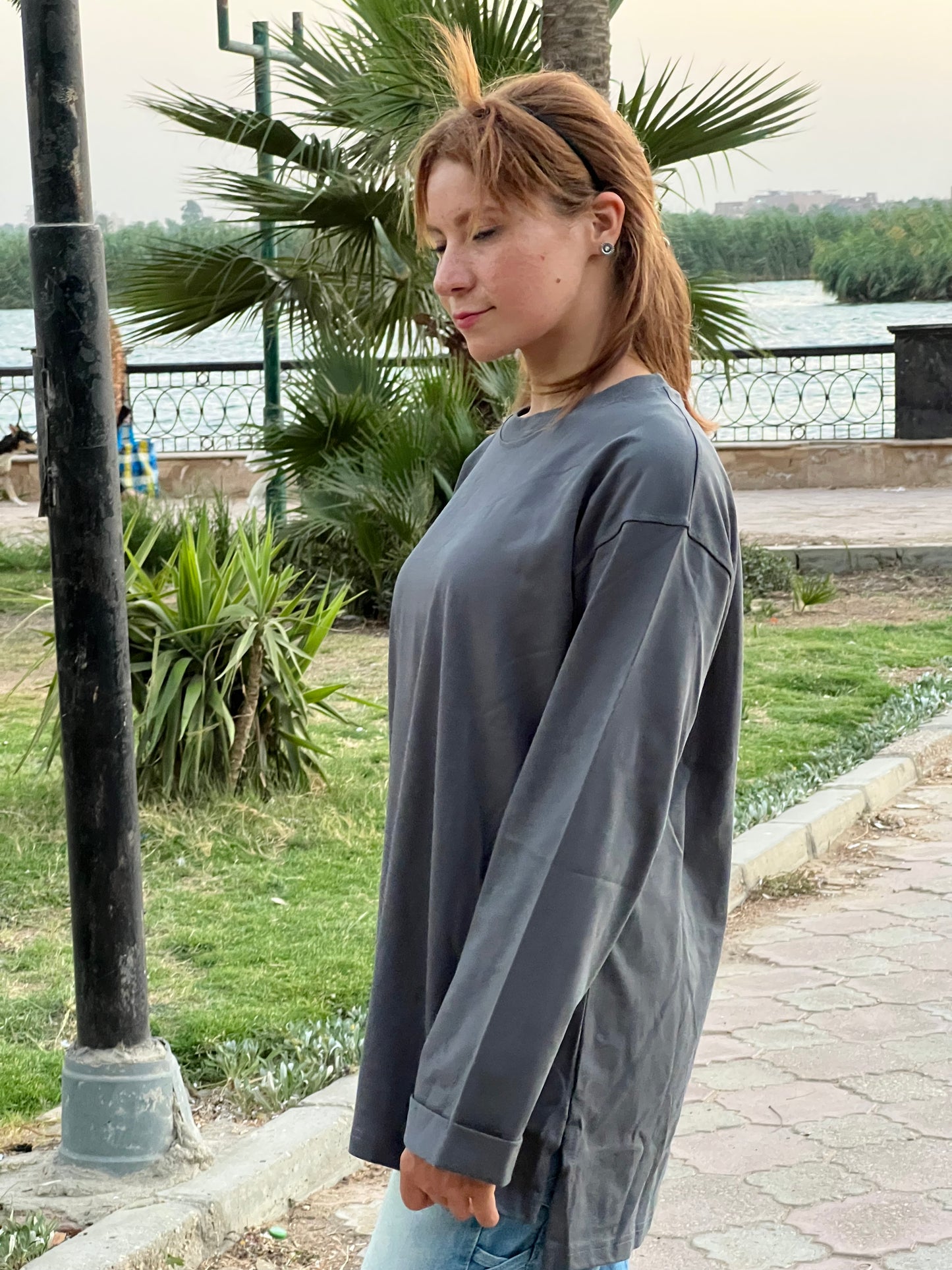 Gray Girls’ T-Shirt