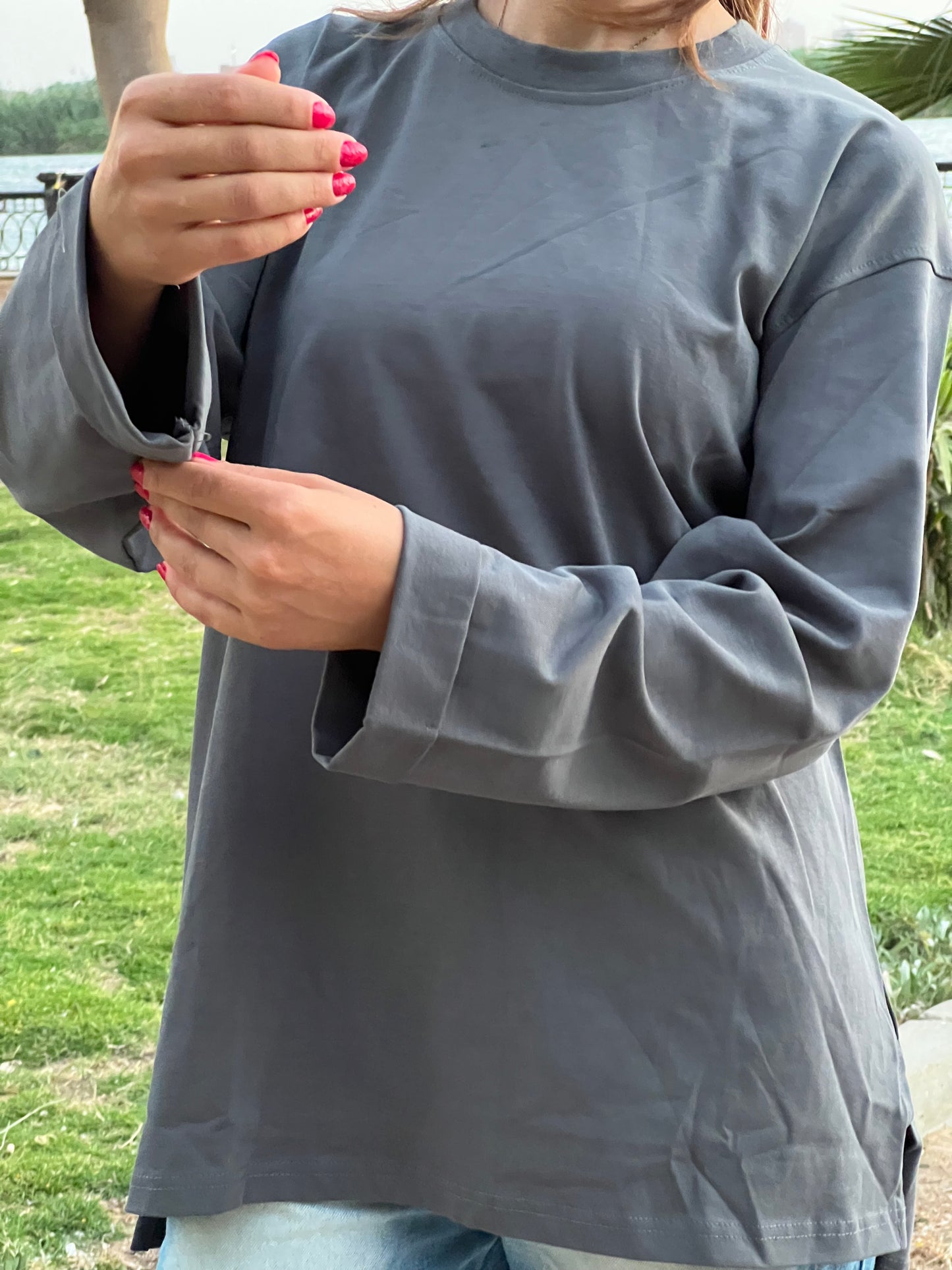 Gray Girls’ T-Shirt