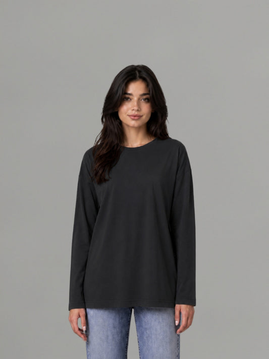 Gray Women T-Shirt