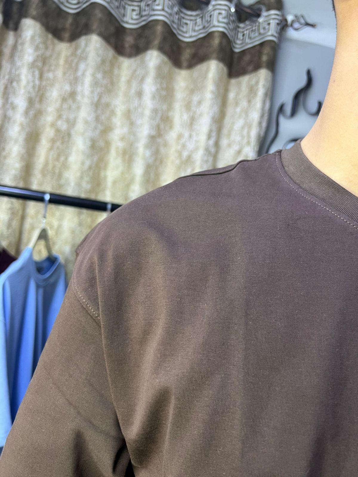 Brown over Size T-Shirt