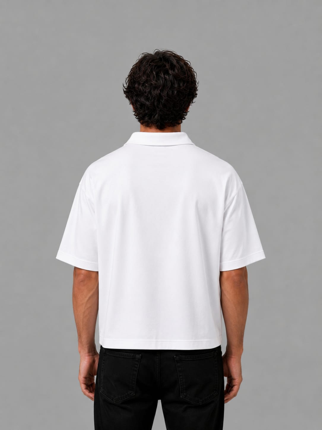 White Polo Box Fit