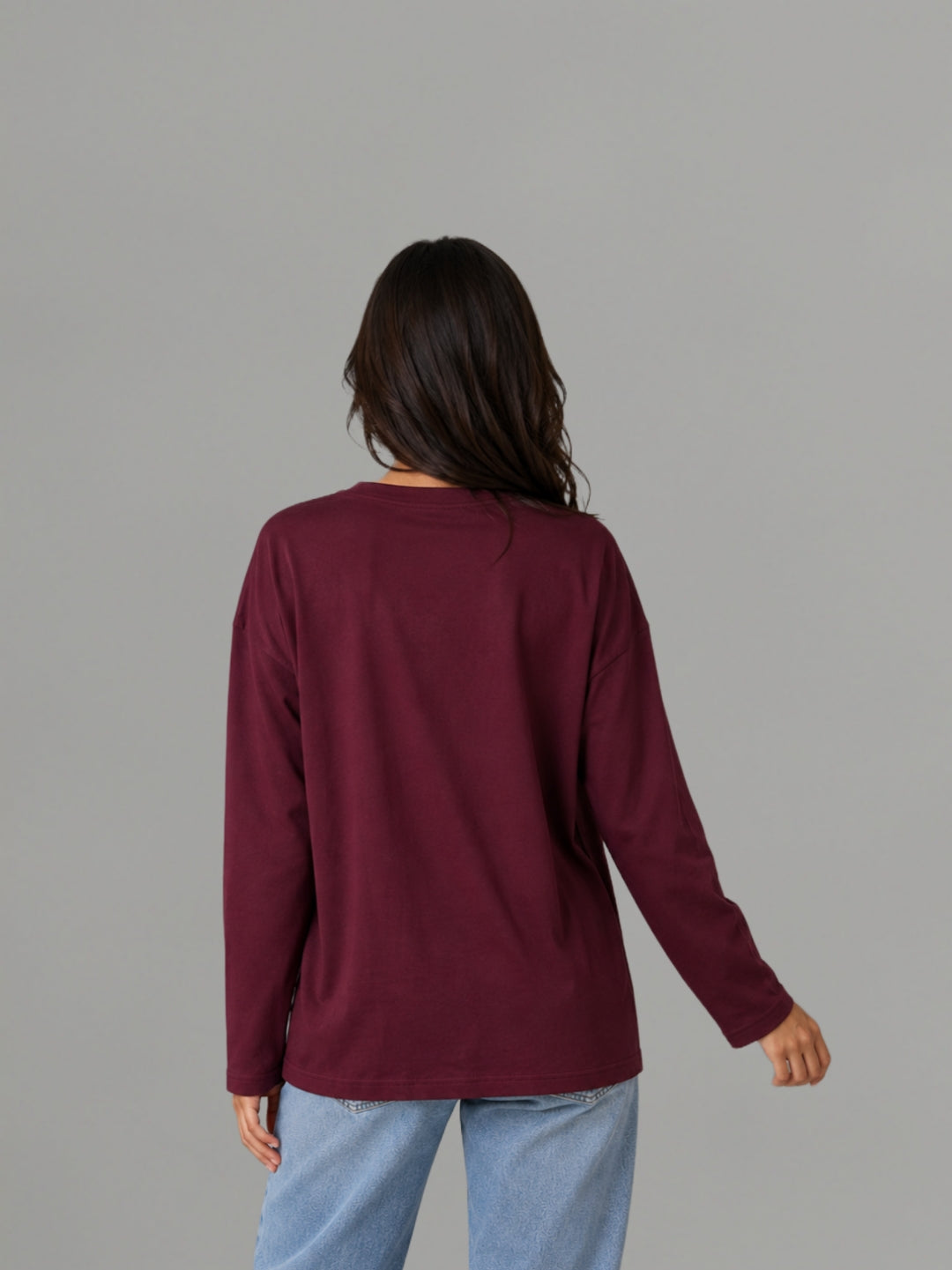 Burgundy Girls’ T-Shirt