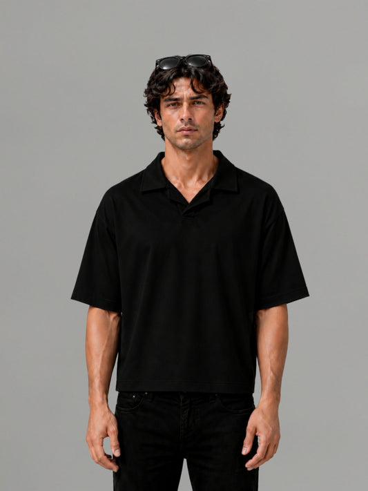 Black Polo Box Fit